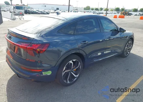 2023 Audi E-Tron Sportback Premium Plus S Line Quattro from USA, damaged, VIN WA12AAGE3PB025397